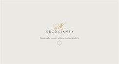 Desktop Screenshot of negociants.com