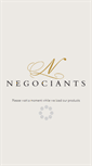 Mobile Screenshot of negociants.com